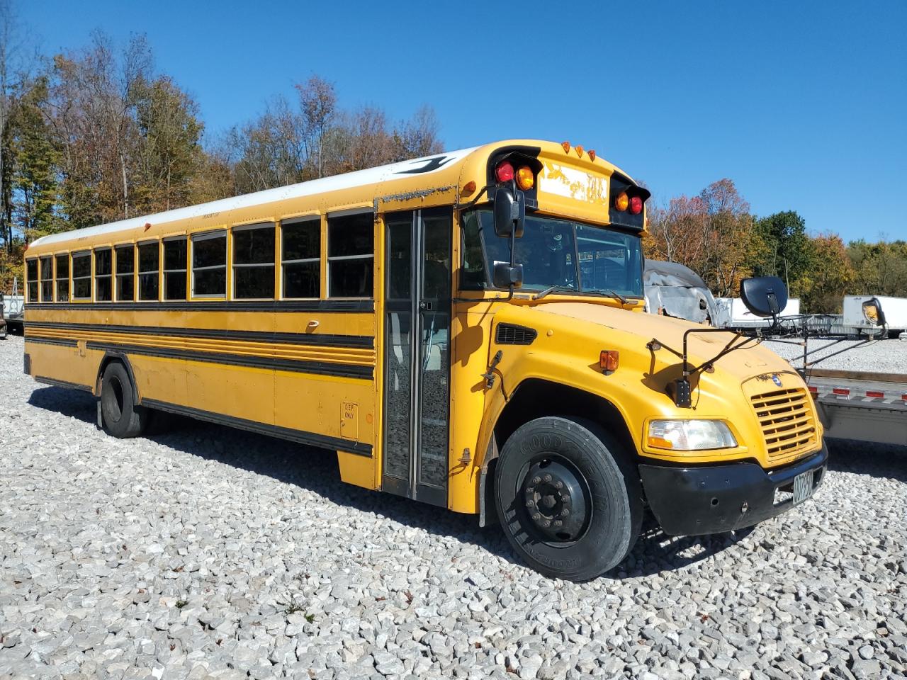 Lot #3286627906 2013 BLUE BIRD SCHOOL BUS