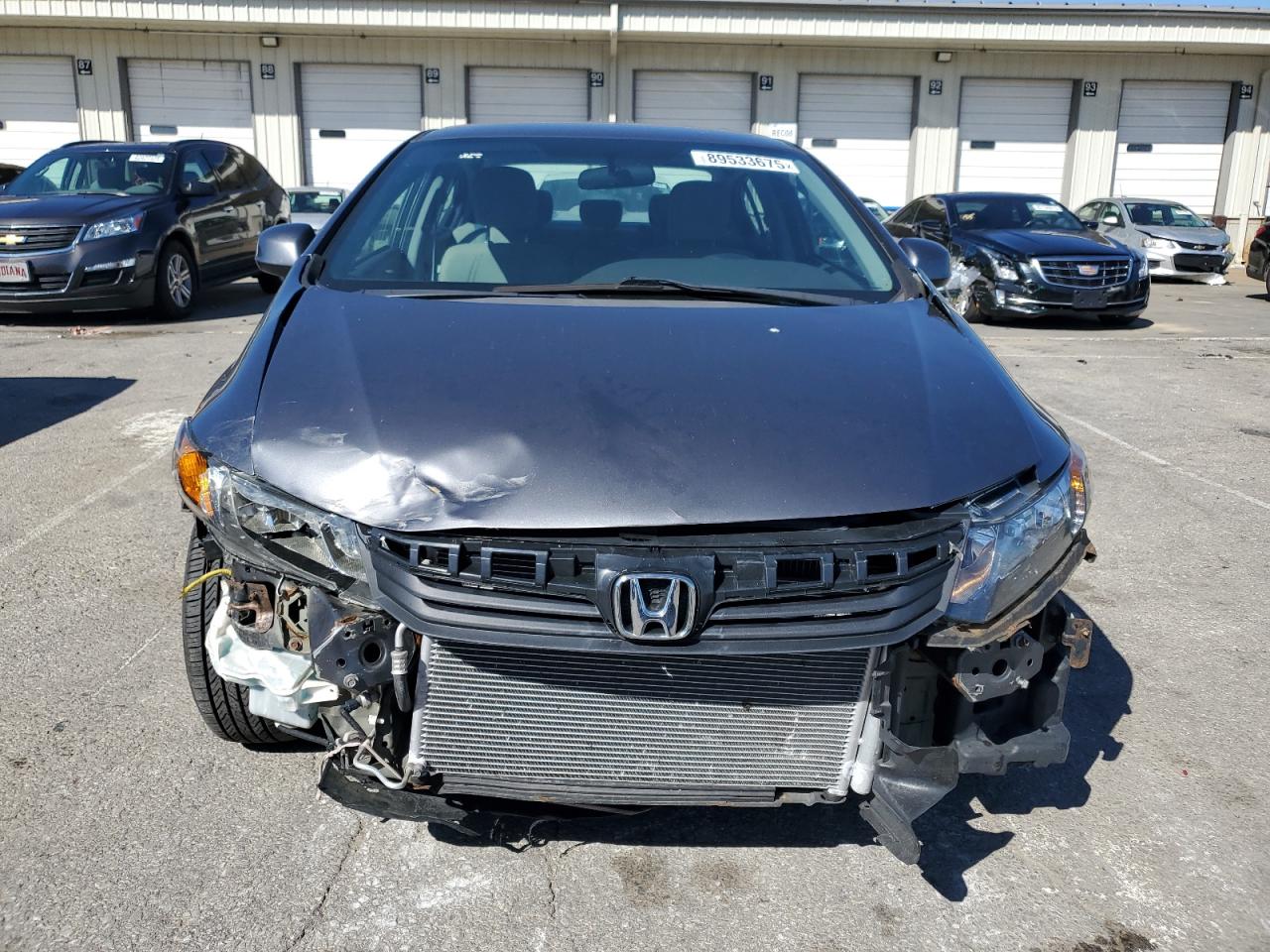Lot #3315971082 2012 HONDA CIVIC LX