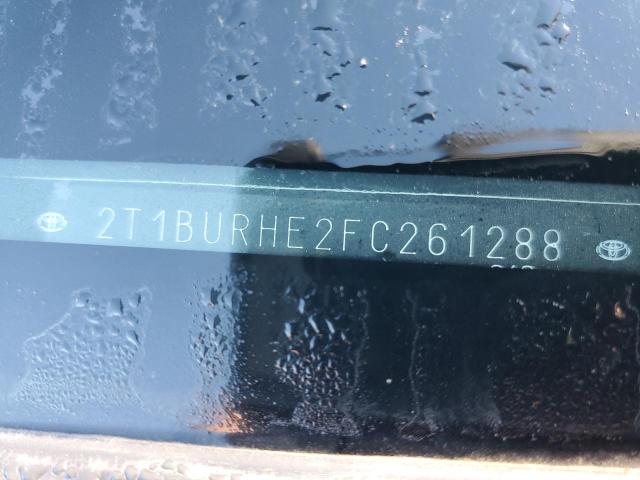 2015 TOYOTA COROLLA L 2T1BURHE2FC261288