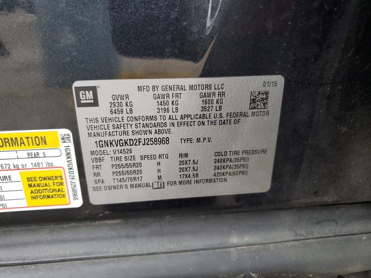 CHEVROLET TRAVERSE LT