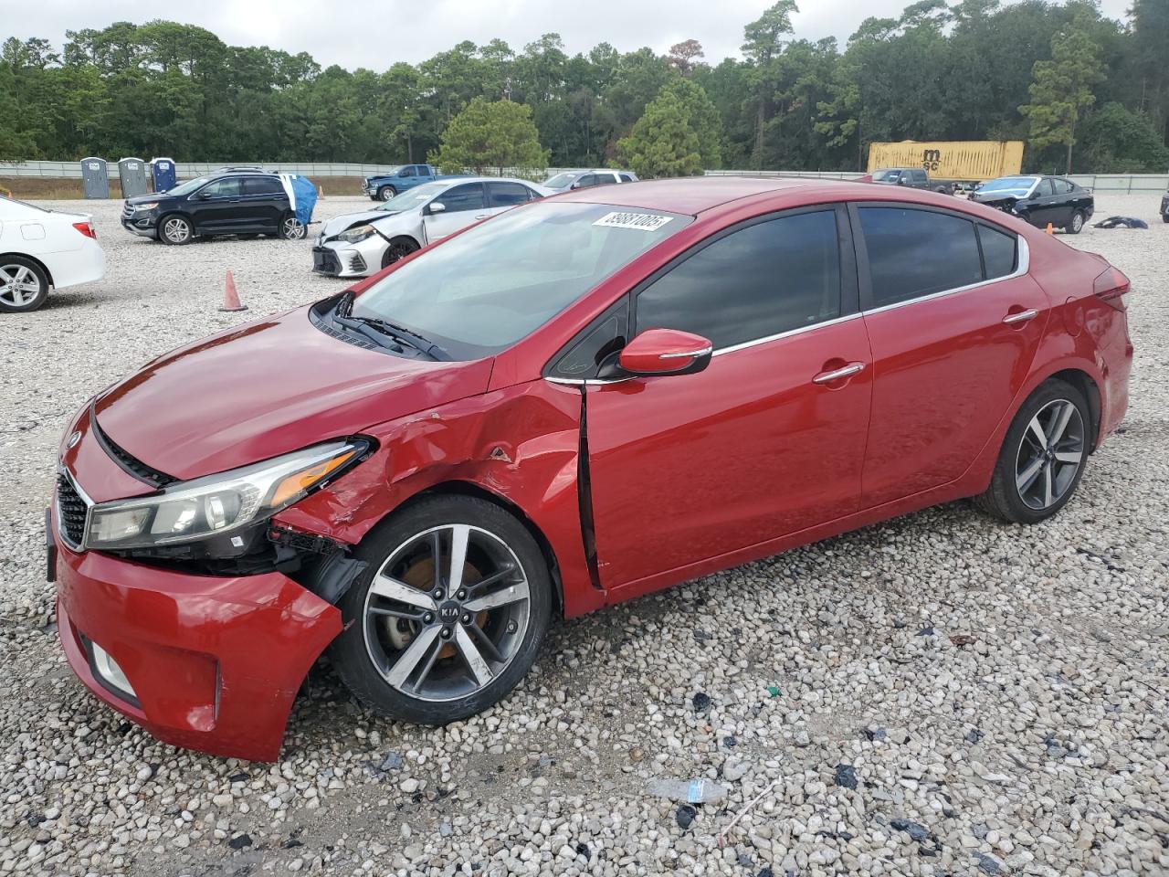 Lot #3280271951 2017 KIA FORTE EX