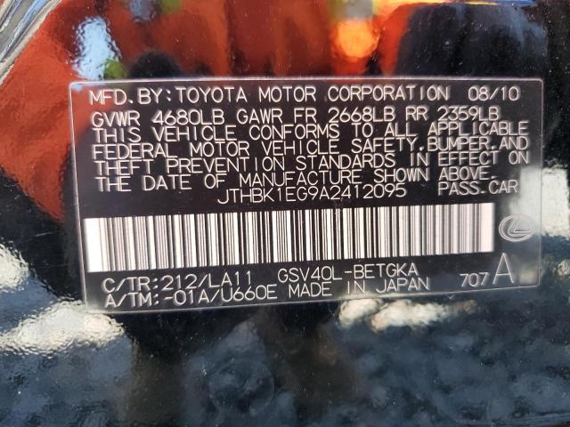 2010 LEXUS ES 350 #3302879915