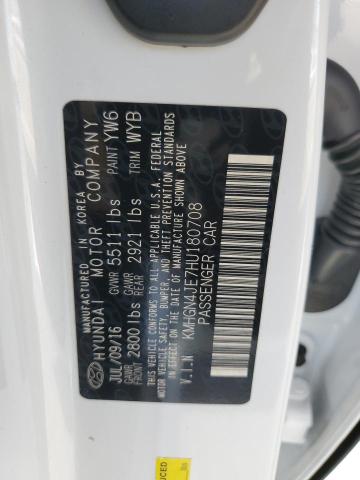 2017 HYUNDAI G80 KMHGN4JE7HU180708