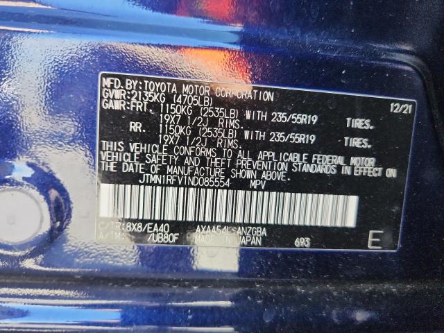 2022 TOYOTA RAV4 LIMIT - JTMN1RFV1ND085554