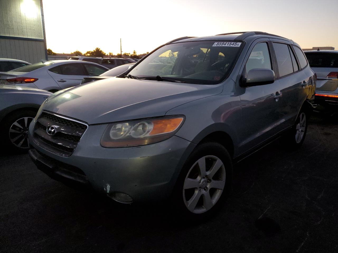 Lot #3282737284 2007 HYUNDAI SANTA FE S