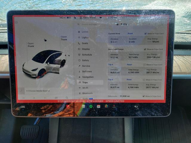 2021 TESLA MODEL Y #3281635399