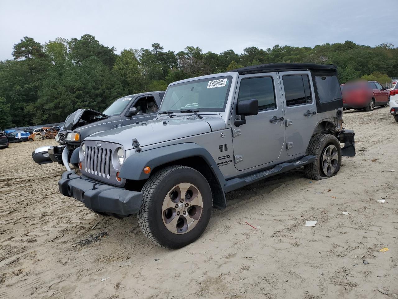 Lot #3284660356 2013 JEEP WRANGLER UNLIMITED SPORT