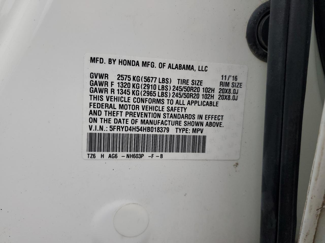 ACURA MDX TECHNOLOGY