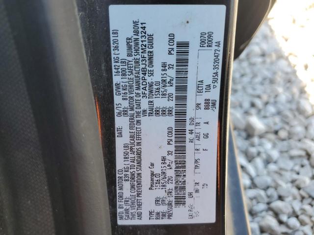 2015 FORD FIESTA SE - 3FADP4BJ3FM213241