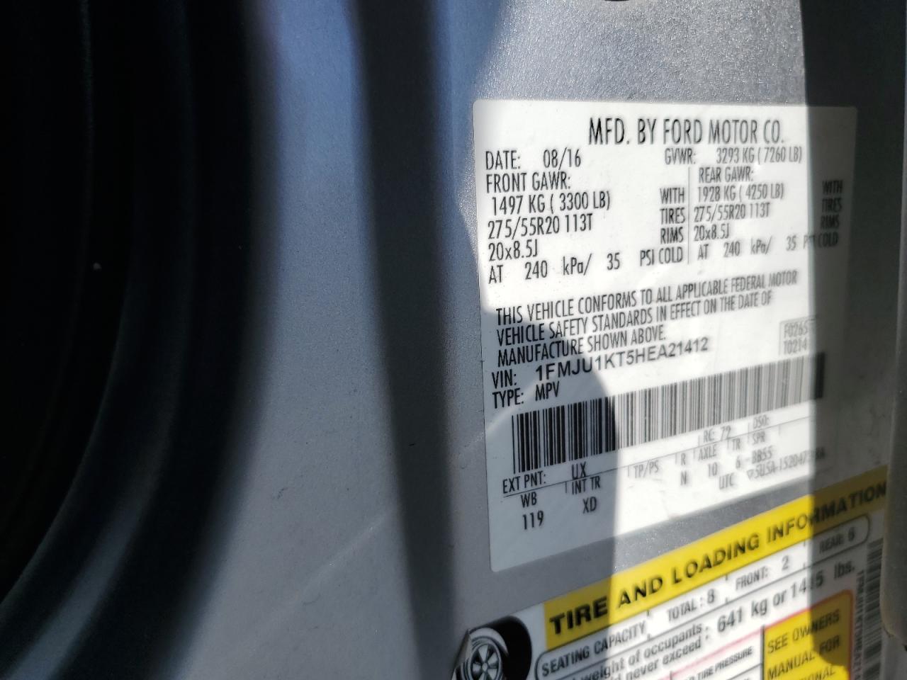 FORD EXPEDITION LIMITED