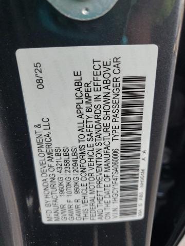 2025 HONDA ACCORD SE 1HGCY1F47SA060006