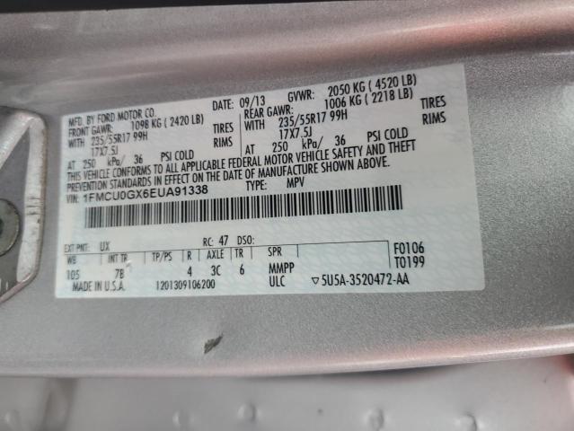 2014 FORD ESCAPE SE - 1FMCU0GX6EUA91338