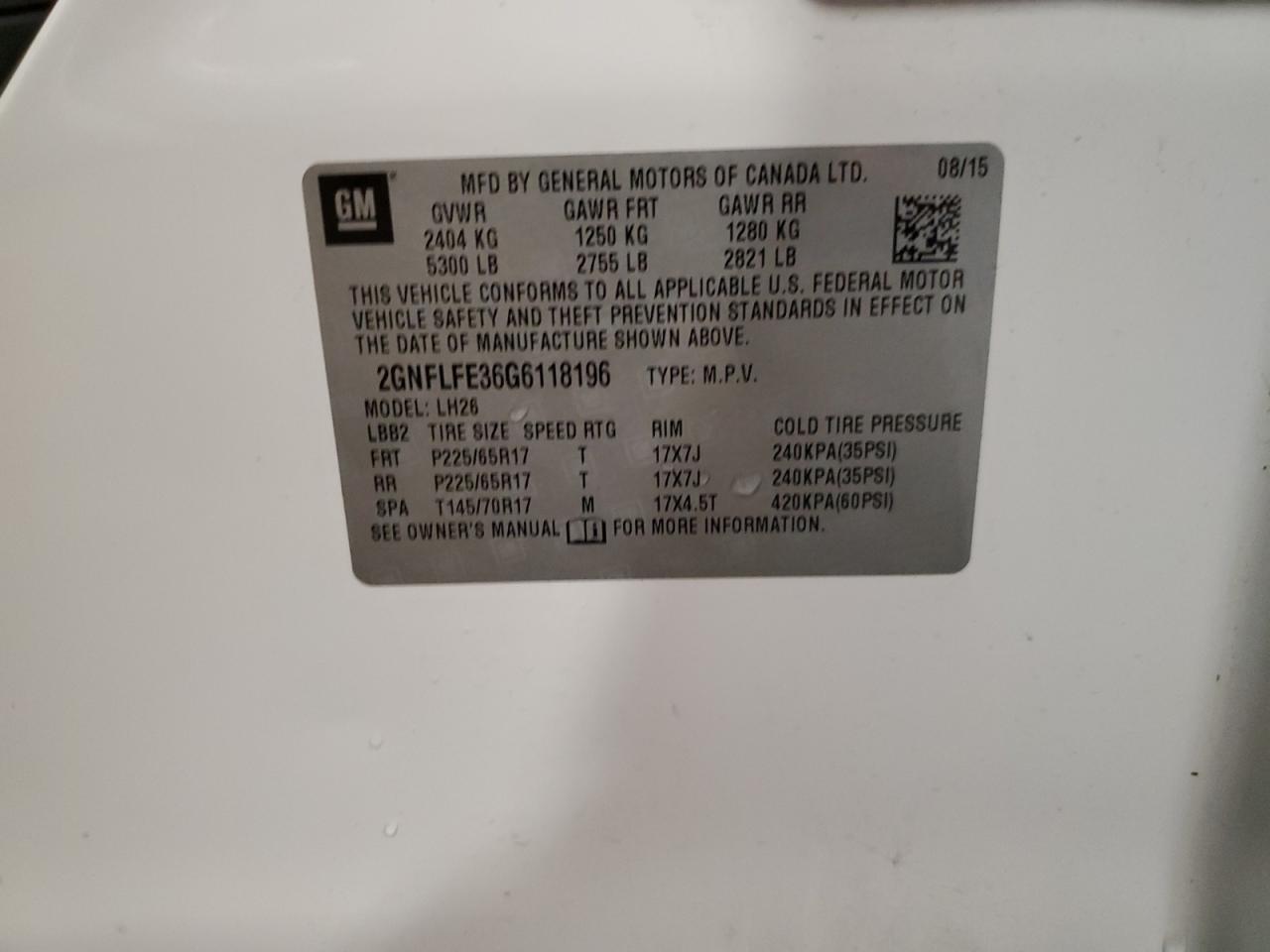 CHEVROLET EQUINOX LT