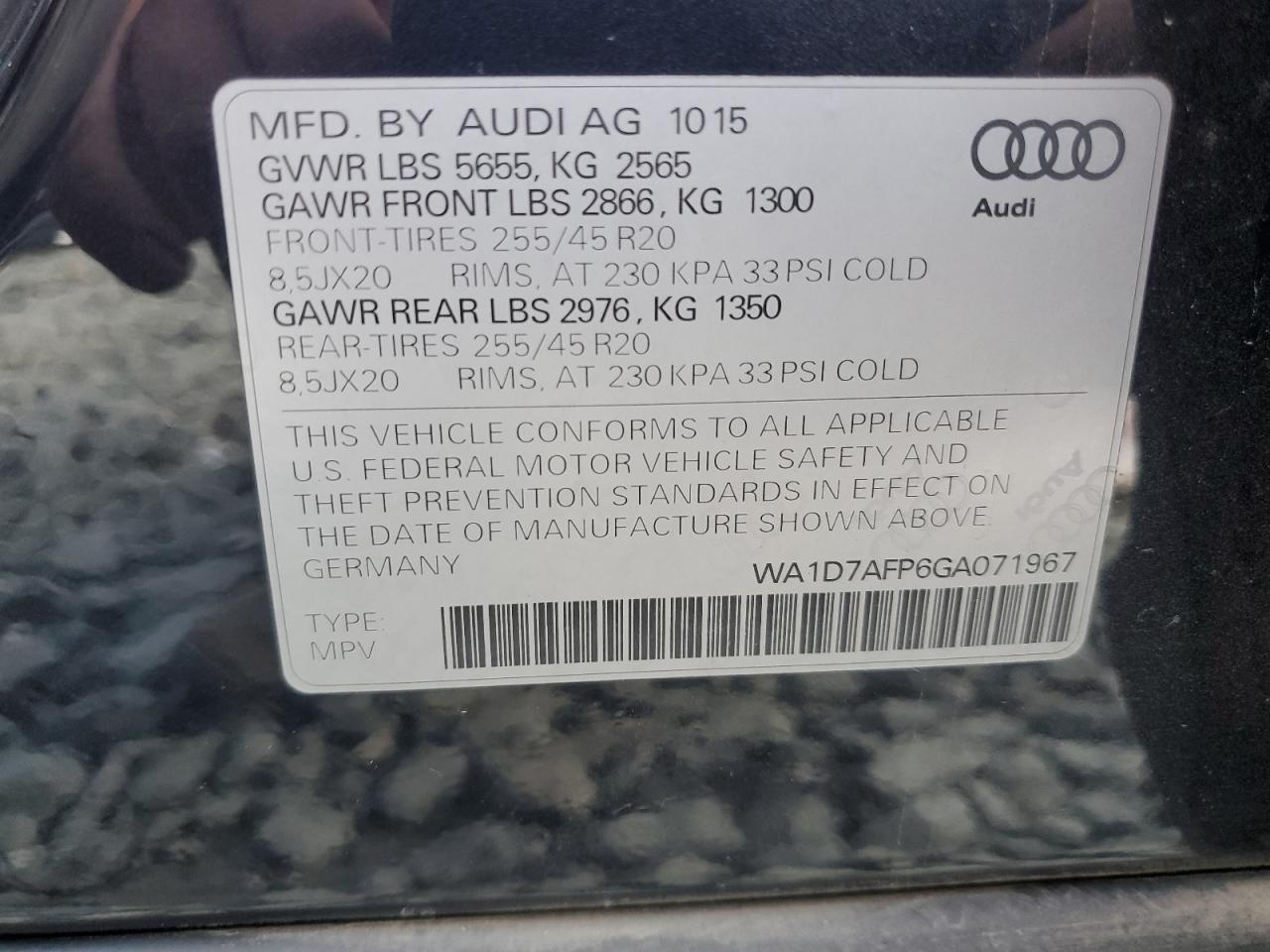 AUDI Q5 PREMIUM PLUS S-LINE