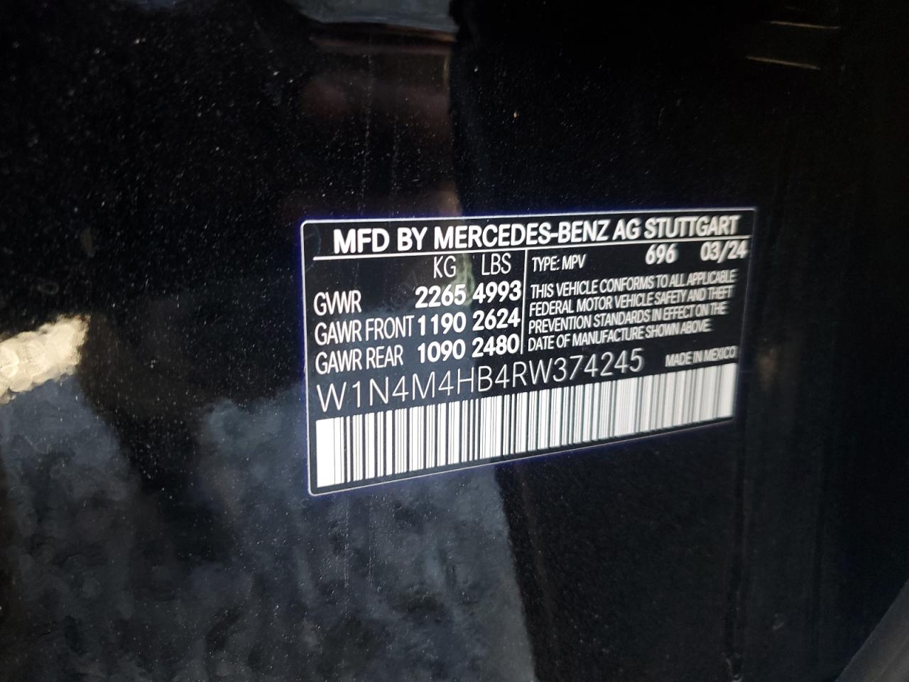 MERCEDES-BENZ GLB-CLASS 250 4MATIC