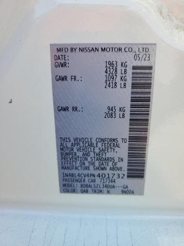 2023 NISSAN ALTIMA SR #3302659082