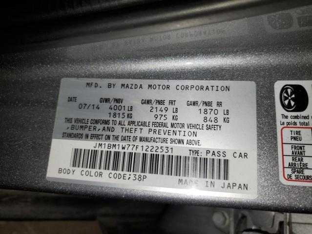 2015 MAZDA 3 GRAND TO - JM1BM1W77F1222531