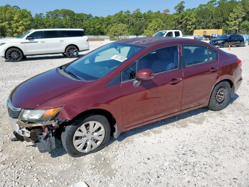 Global Auto Auctions: 2012 HONDA CIVIC LX