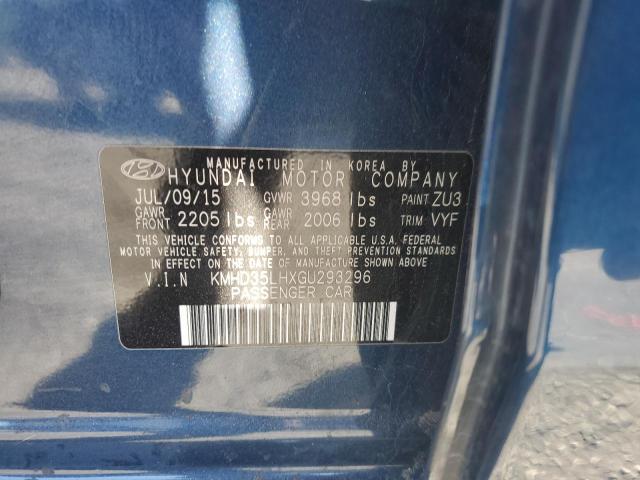 2016 HYUNDAI ELANTRA GT KMHD35LHXGU293296