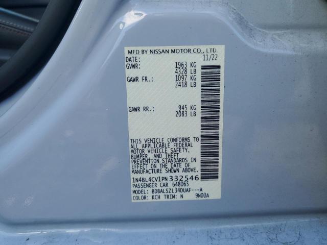 2023 NISSAN ALTIMA SR - 1N4BL4CV1PN332546