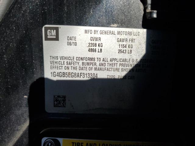 2010 BUICK LACROSSE C - 1G4GB5EG8AF313304