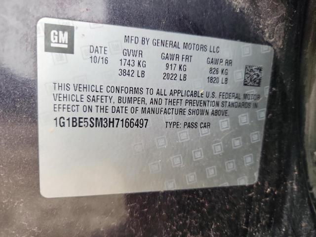 2017 CHEVROLET CRUZE LT #3281750927