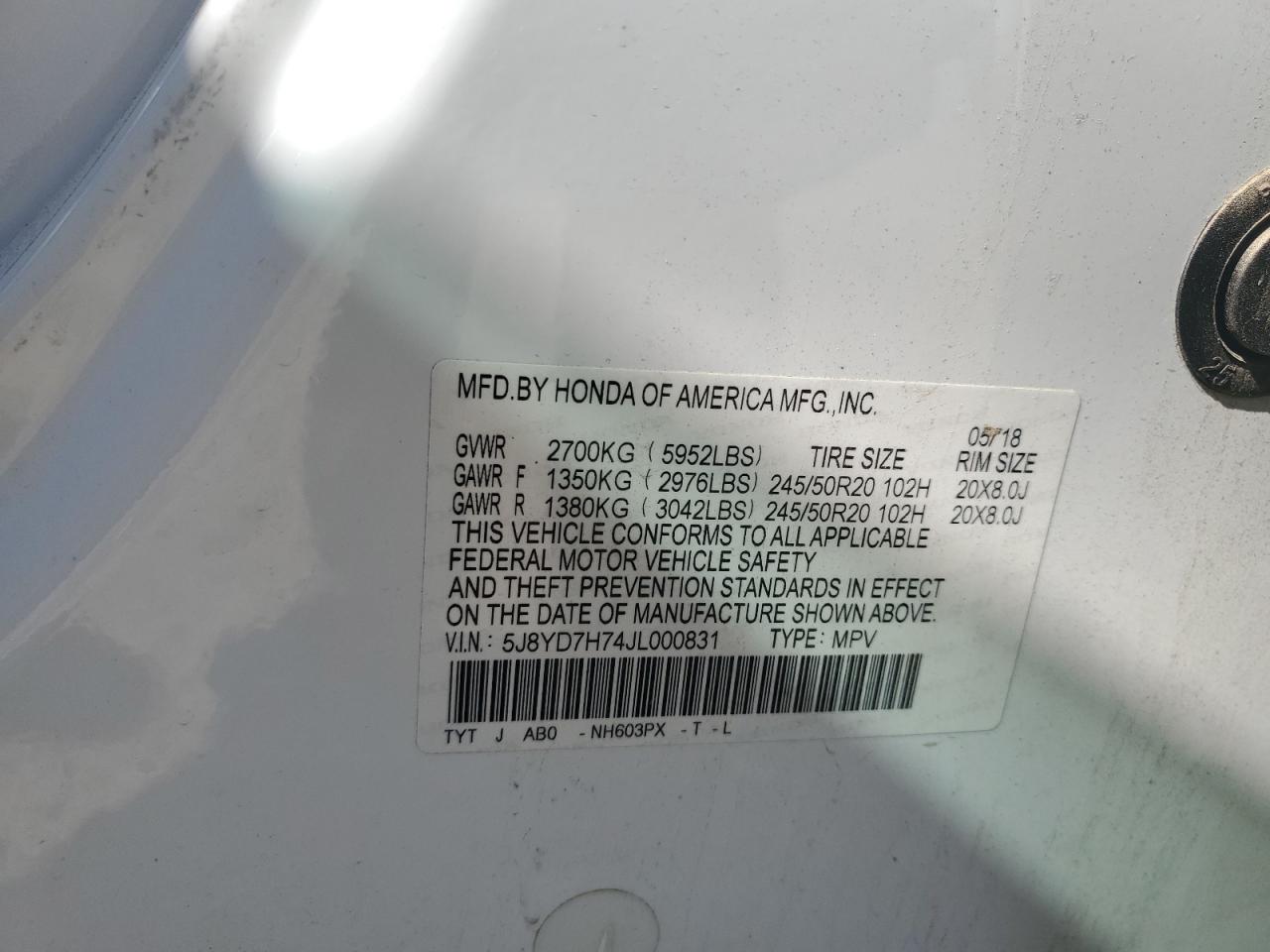 ACURA MDX SPORT HYBRID ADVANCE