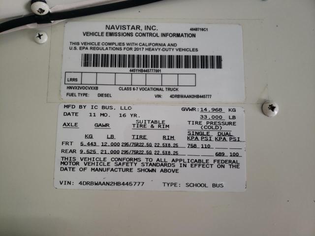 2017 IC CORPORATION RE SERIES SCHOOL #3263575086