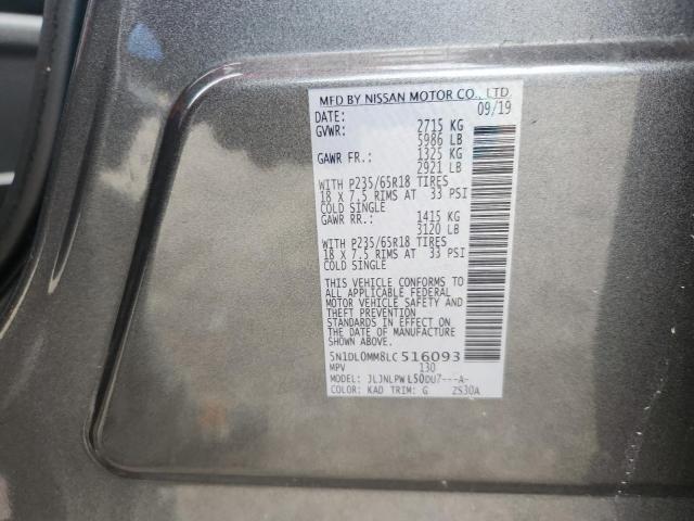 2020 INFINITI QX60 LUXE 5N1DL0MM8LC516093