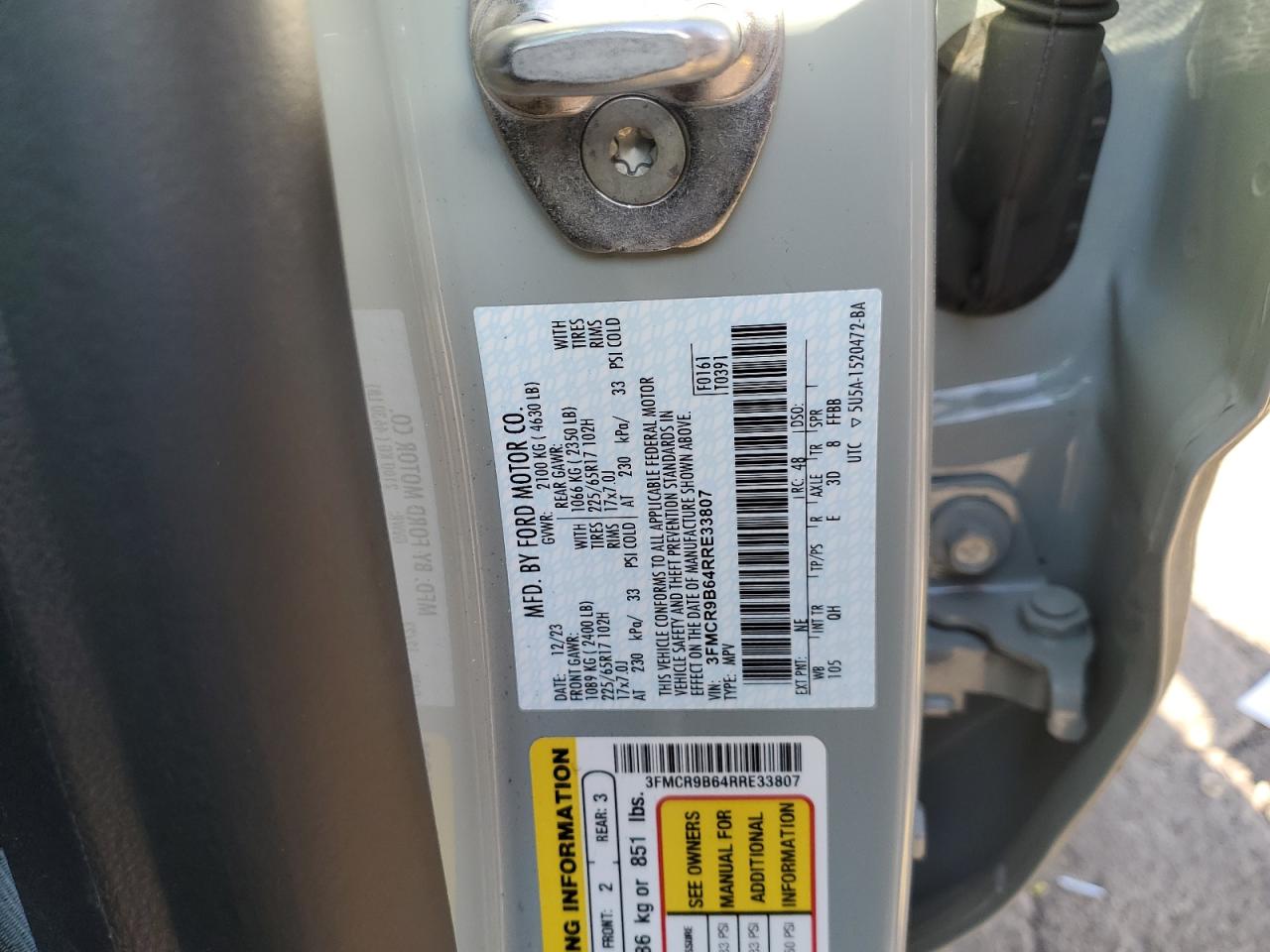 FORD BRONCO SPORT BIG BEND