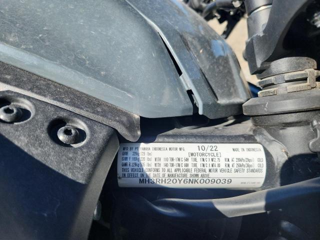 2022 YAMAHA MT-03 - MH3RH20Y6NK009039