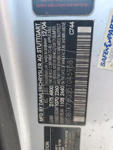 2005 MERCEDES-BENZ CLK 55 AMG #3279504256