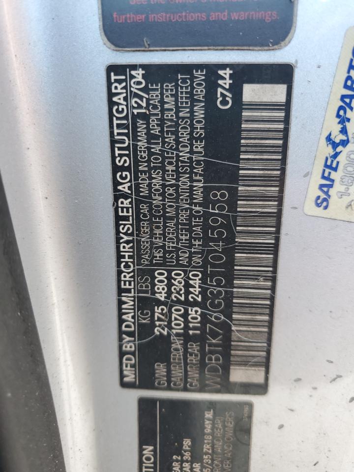 Lot #3279504256 2005 MERCEDES-BENZ CLK 55 AMG