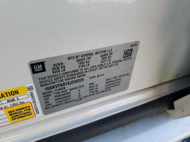 2014 GMC ACADIA DEN - 1GKKVTKD1EJ349329