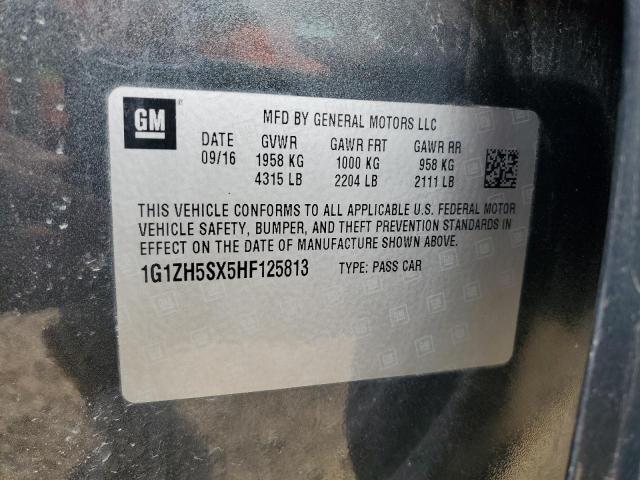 2017 CHEVROLET MALIBU PREMIER - 1G1ZH5SX5HF125813