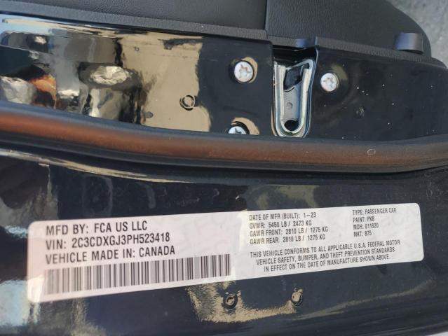 2023 DODGE CHARGER SCAT PACK 2C3CDXGJ3PH523418