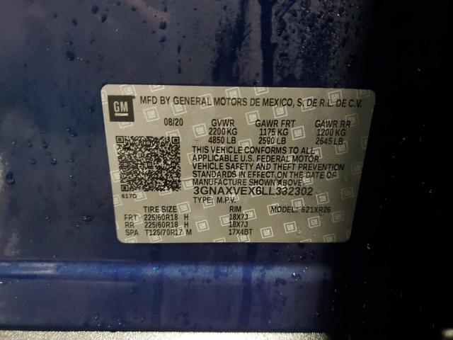 2020 CHEVROLET EQUINOX LT #3278599937