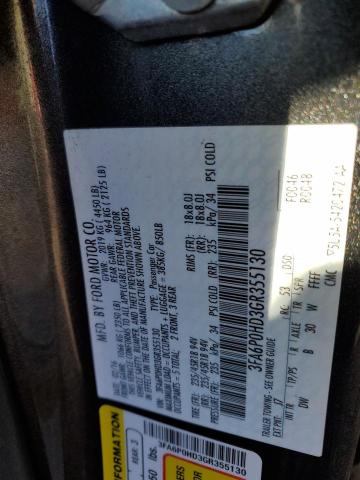 2016 FORD FUSION SE - 3FA6P0HD3GR355130