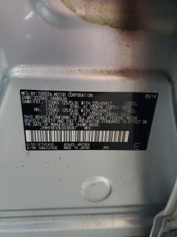 2014 TOYOTA RAV4 LIMITED - JTMYFREV3ED038087