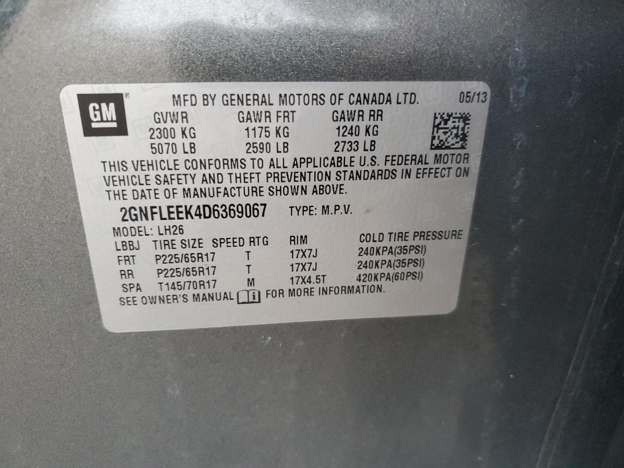 CHEVROLET EQUINOX LT