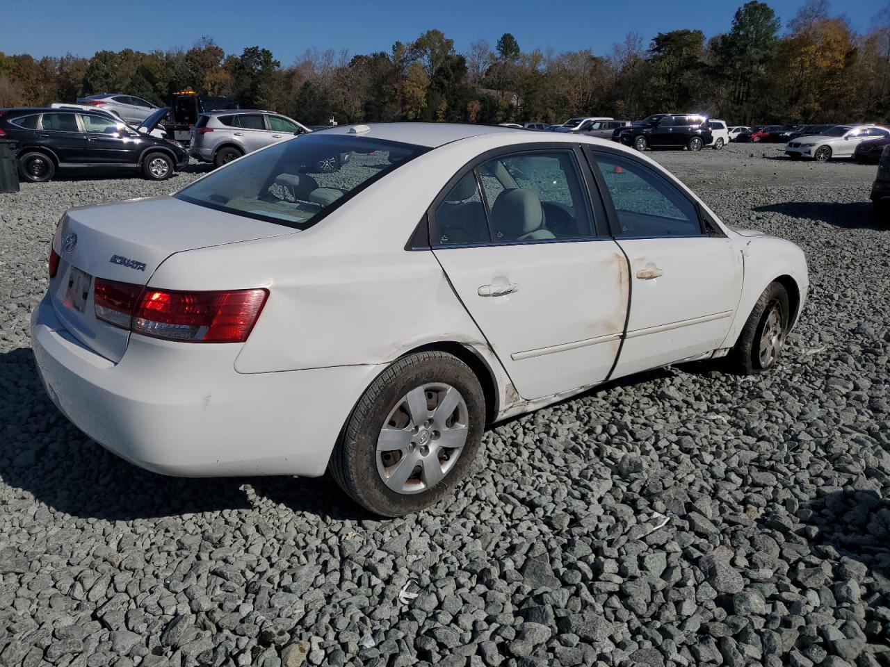 Lot #3287693047 2008 HYUNDAI SONATA GLS