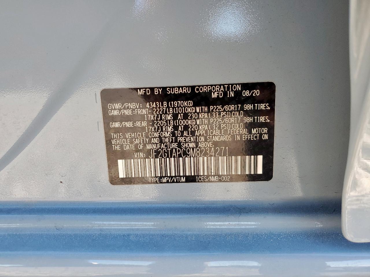 SUBARU CROSSTREK PREMIUM