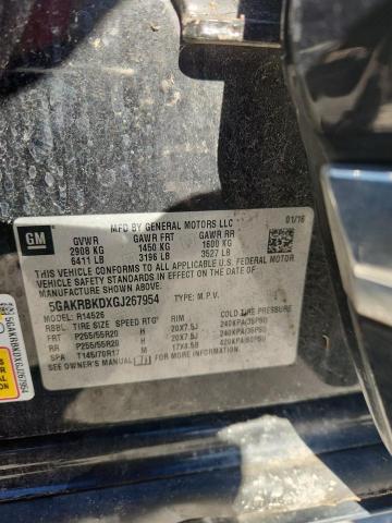 2016 BUICK ENCLAVE - 5GAKRBKDXGJ267954