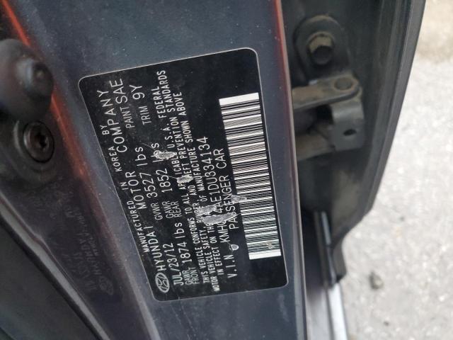 2013 HYUNDAI ACCENT GLS #3296971865