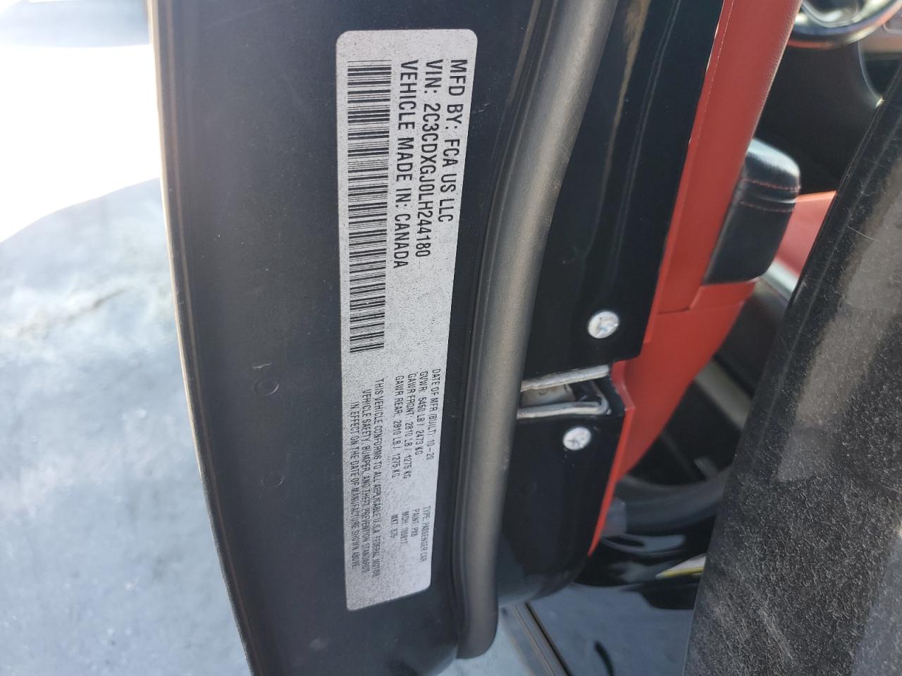 DODGE CHARGER SCAT PACK