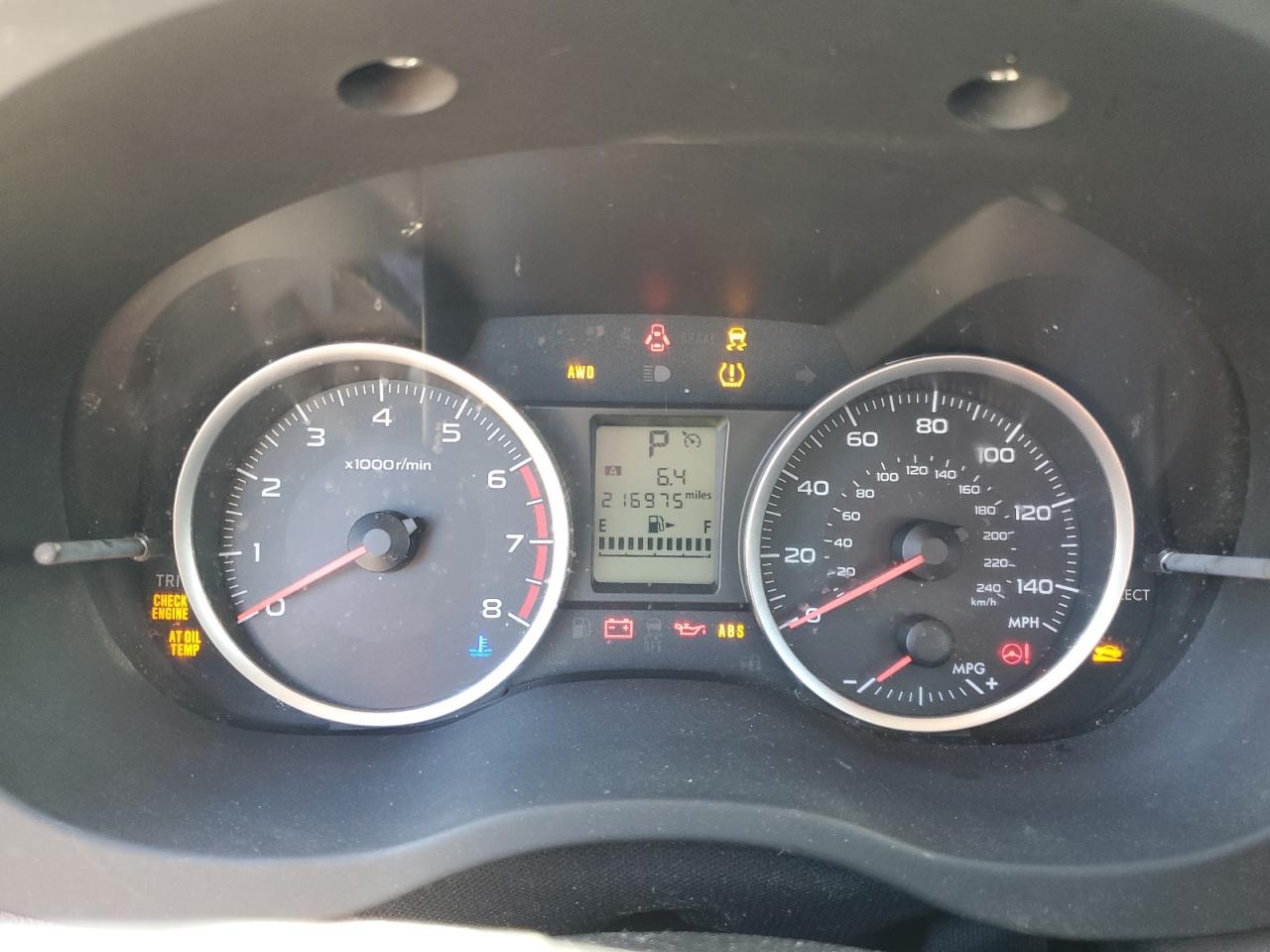 SUBARU FORESTER 2.5I