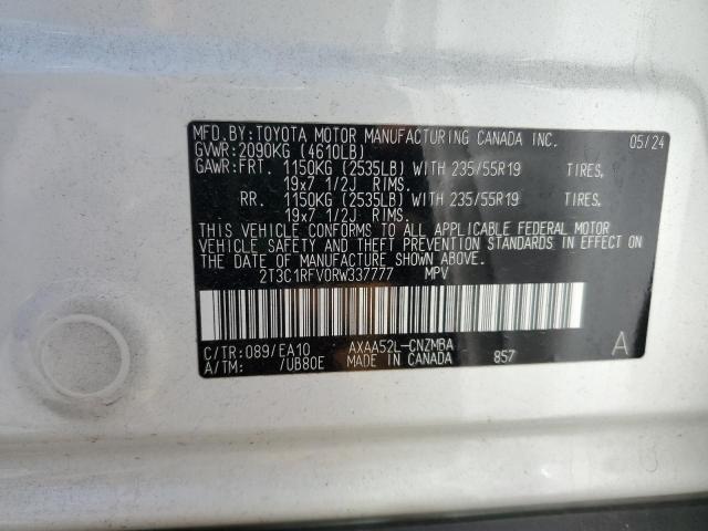 2024 TOYOTA RAV4 XLE P - 2T3C1RFV0RW337777