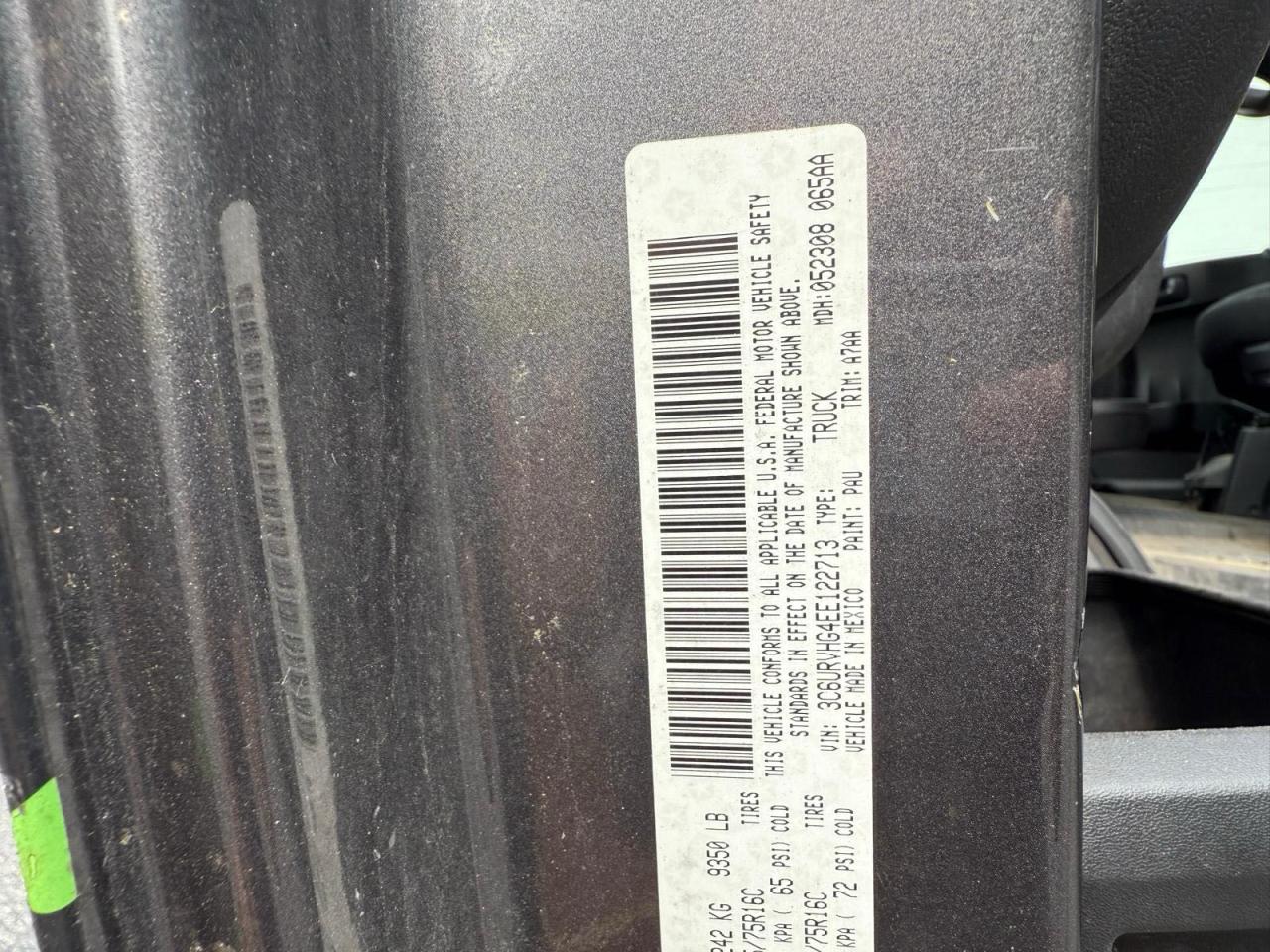 RAM PROMASTER 3500 HIGH