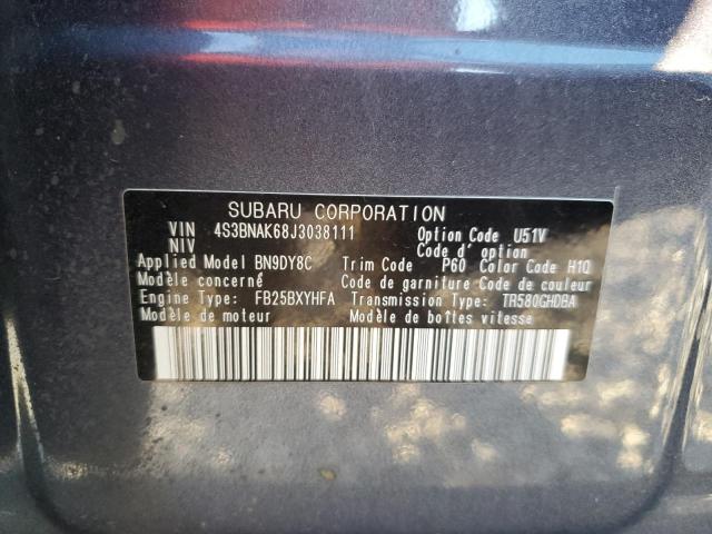 2018 SUBARU LEGACY 2.5 - 4S3BNAK68J3038111