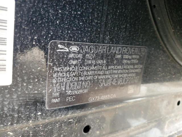 2018 JAGUAR XE R - SPO SAJAF4EV8JCP21747